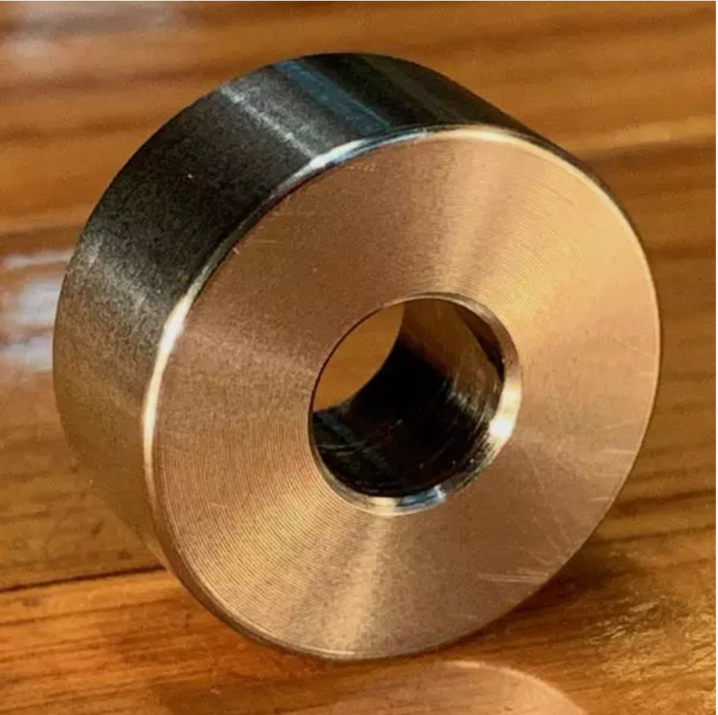 EXTSW 5/8” ID x ( 1 3/4" / 1.740") OD x 1/2" thick 316 Stainless Spacers