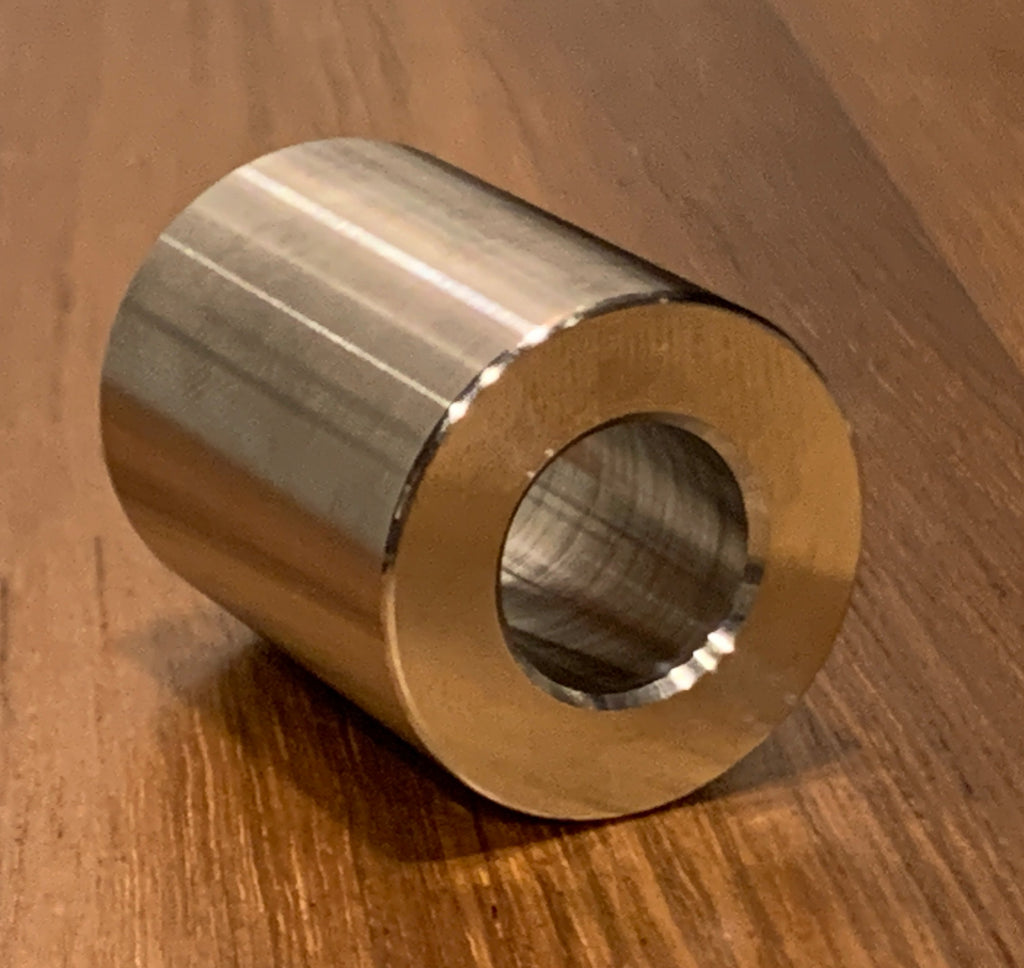 EXTSW 9/16” ID x (1" .990") OD x 1.281" thick 316 Stainless Spacers
