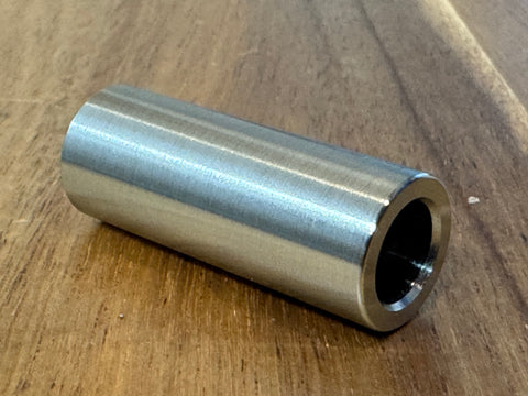 EXTSW 10 mm ID x 15.62 OD x 40 mm  long 316 Stainless Spacer