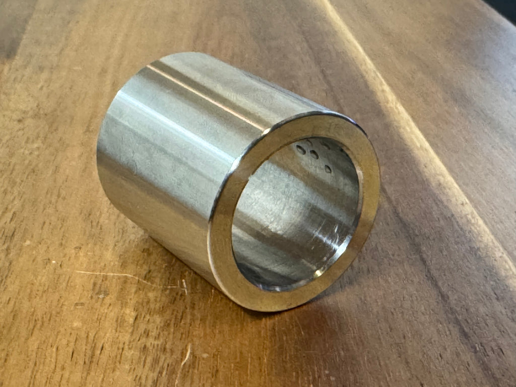 EXTSW 1.007" ID x 1 3/8" (1.365") OD x 1” Thick 316 Stainless Shaft Spacer