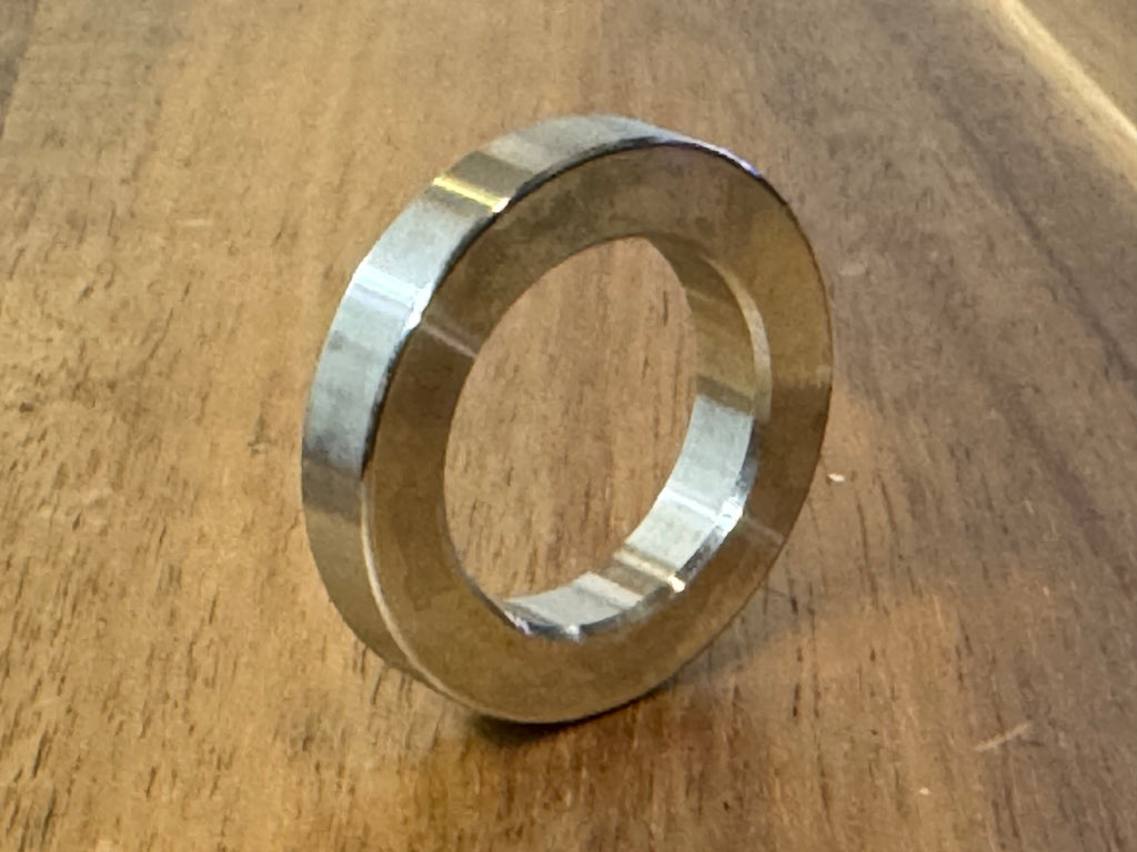 EXTSW 1.007" ID x 1 3/8" (1.365") OD x 1/4” Thick 316 Stainless Shaft Spacer