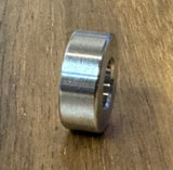 EXTSW (5/16”/ .341") ID x .716" OD x .275” thick 316 Stainless Spacers