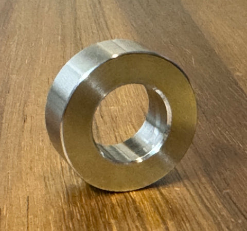EXTSW 15.09 mm ID x 27.65 mm OD x 10 mm Thick 316 Stainless Spacer