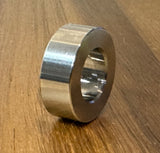 EXTSW 15.09 mm ID x 27.65 mm OD x 10 mm Thick 316 Stainless Spacer