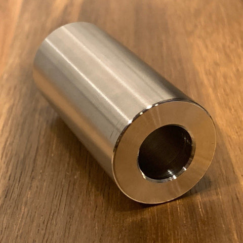 EXTSW 1/2" ID x (1"/ .988") OD x 2 1/8” thick 316 Stainless  Spacer