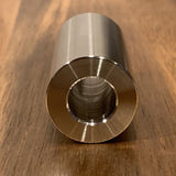 EXTSW 1/2" ID x (1"/ .988") OD x 2 1/8” thick 316 Stainless  Spacer
