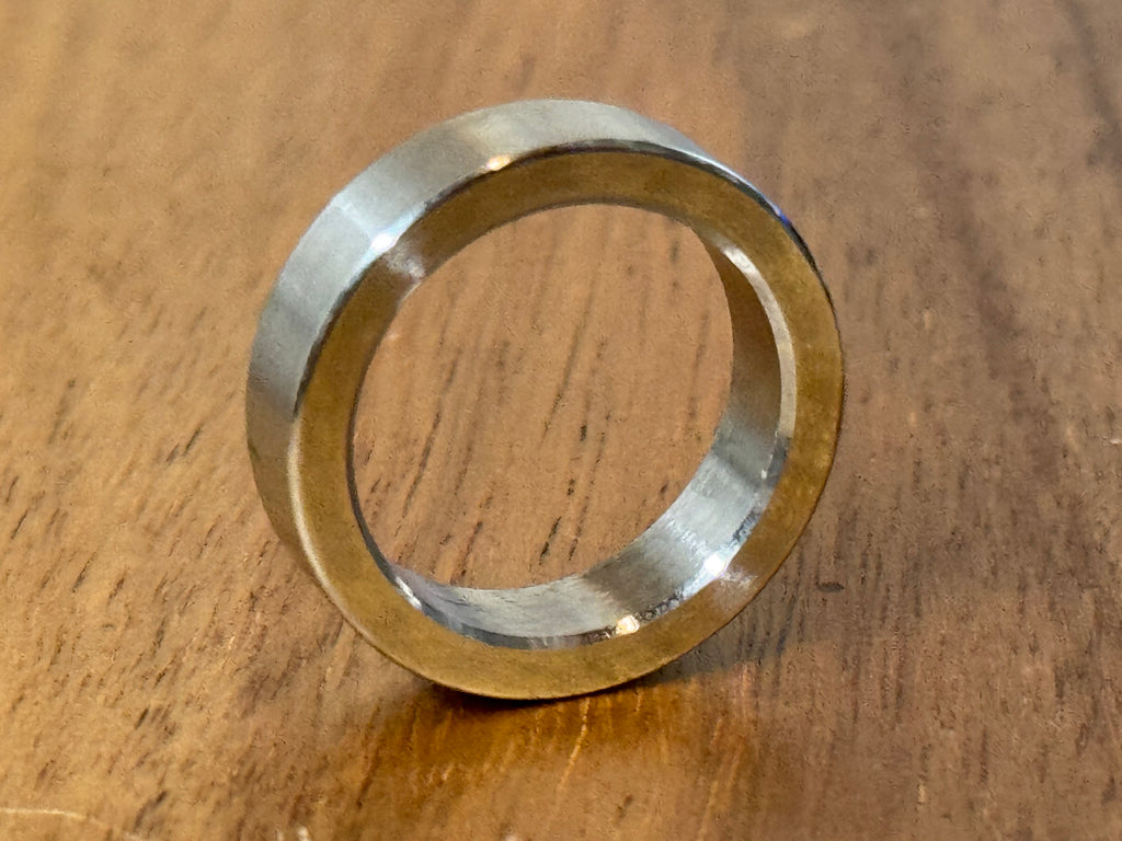 EXTSW 1.007" ID x 1 1/4" (1.240) OD x 3/16” Thick 316 Stainless Spacer