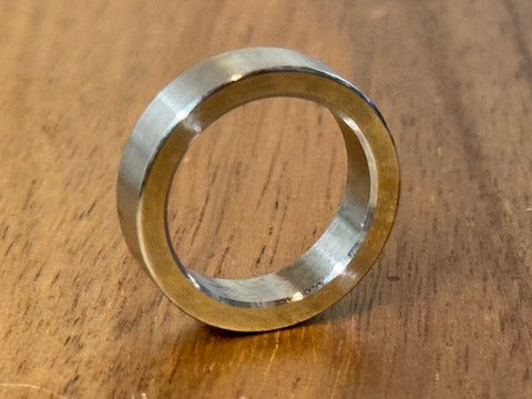 EXTSW 1.007" ID x 1 1/4" (1.240) OD x 3/16” Thick 316 Stainless Spacer