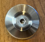 EXTSW BEVELED 1/4" ID x 1 1/2” (1.490") OD x 3/8" Thick 316 SS Countersunk Washer