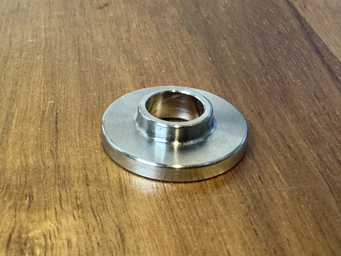 EXTSW  3/8” ID x ( 1" / .990") OD x 1/4” thick Stepped 1/2 x 1/8" 304 Stainless Washer