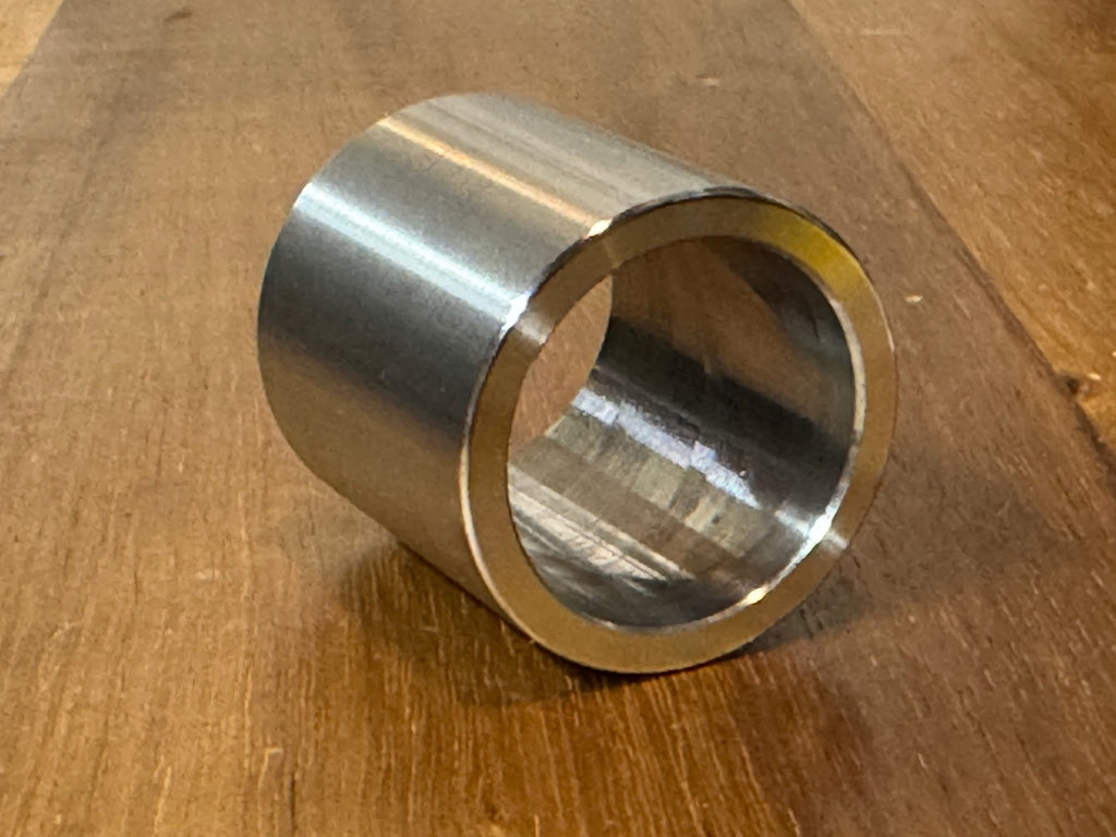 EXTSW .988” ID x  ( 1 1/4" / 1.240") OD x 1 1/4” Thick 316 Stainless Spacer