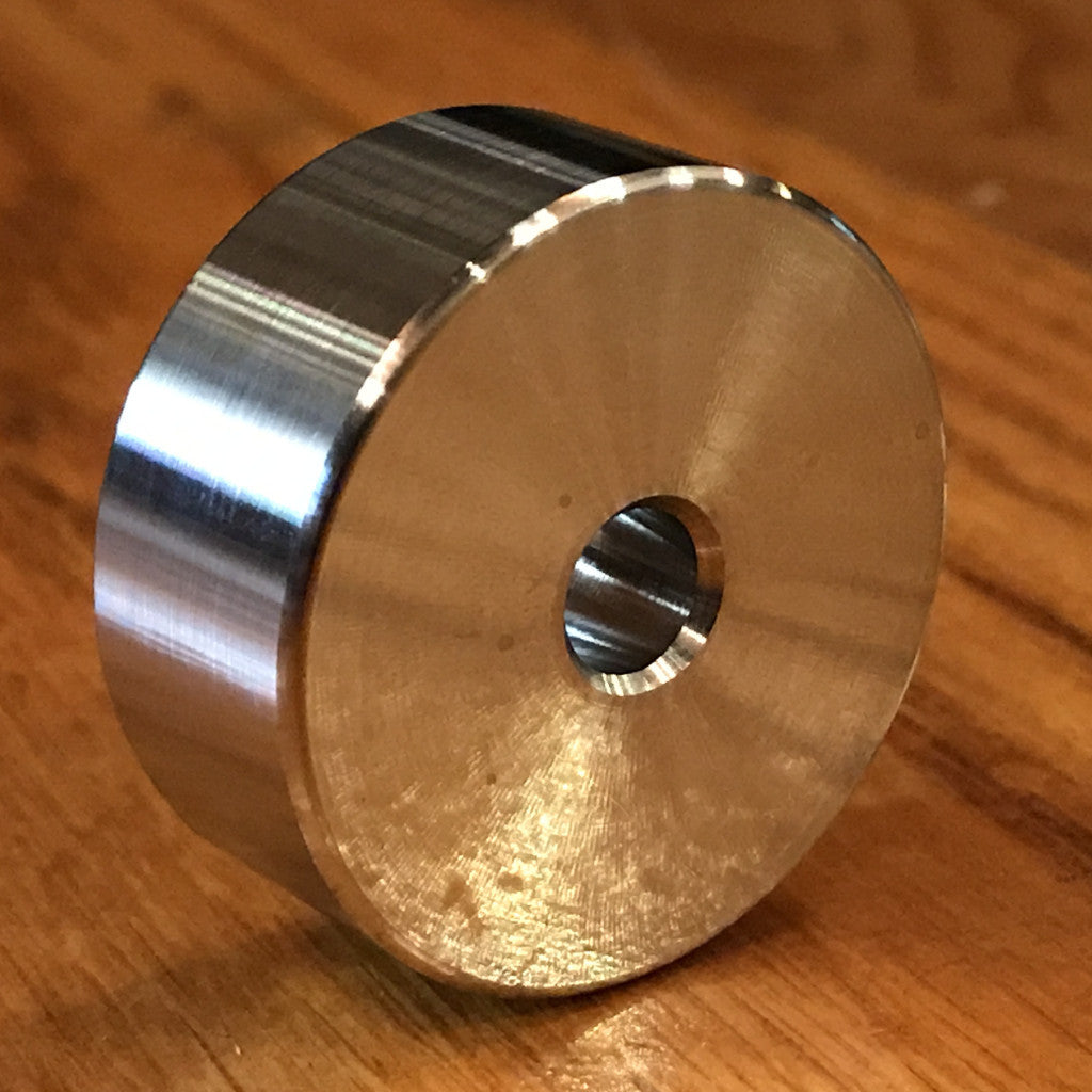 EXTSW 1/4” ID x  ( 1 1/4" / 1.240") OD x 1/2” Thick 316 Stainless Spacers