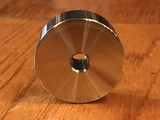 EXTSW 1/4” ID x  ( 1 1/4" / 1.240") OD x 1/2” Thick 316 Stainless Spacers