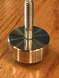 EXTSW 1/4” ID x  ( 1 1/4" / 1.240") OD x 1/2” Thick 316 Stainless Spacers