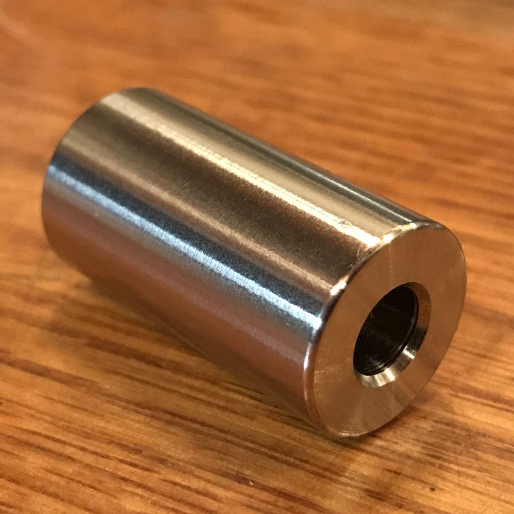 EXTSW 1/4" ID x 5/8” (.615") OD x 1 3/4" Long 316 Stainless Spacer