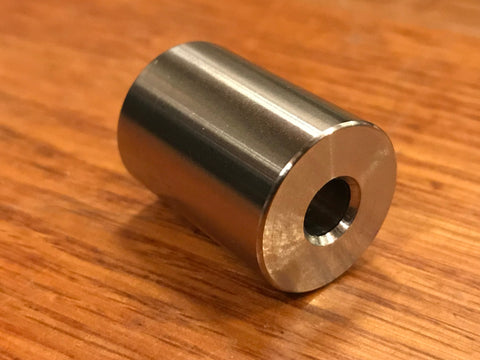 EXTSW 5/16" ID x (3/4”/.740" OD) x 1 3/4" thick 316 Stainless Spacer