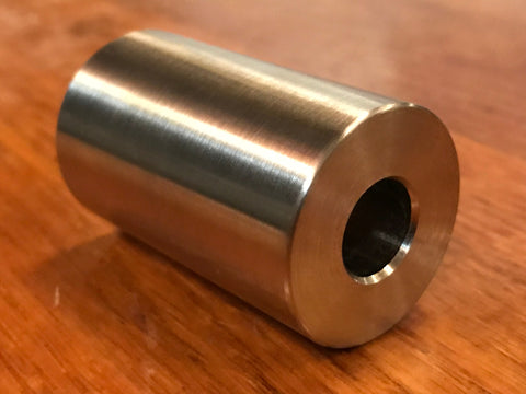 EXTSW  1/2" ID x ( 1 1/4” /1.240") OD x 2 3/4" Thick 316 Stainless Spacer