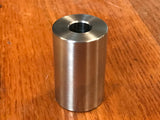 EXTSW  1/2" ID x  ( 1 1/4" / 1.240") OD x 2 1/2" Thick 316 Stainless Spacer