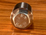 EXTSW 10.16 mm ID x 23 mm OD x 25 mm Thick 316 Stainless Spacer