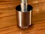 EXTSW 10.16 mm ID x 23 mm OD x 25 mm Thick 316 Stainless Spacer