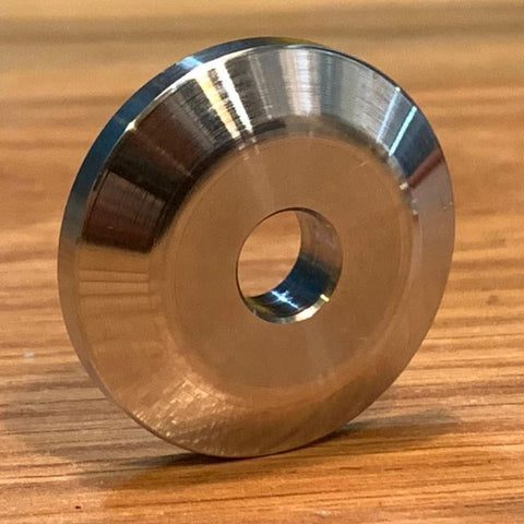 EXTSW BEVELED 5/16” ID x 1 1/4" (1.240") OD x 1/4” Thick 316 Stainless Washer