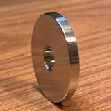 EXTSW BEVELED 5/16” ID x 1 1/4" (1.240") OD x 1/4” Thick 316 Stainless Washer
