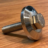 EXTSW BEVELED 5/16” ID x 1 1/4" (1.240") OD x 1/4” Thick 316 Stainless Washer
