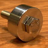 EXTSW 1/4” ID x 1" (.990") OD x 7/16” Thick 316 Stainless Spacer