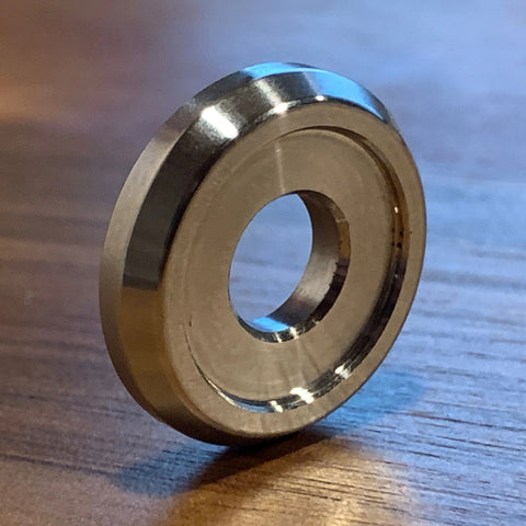 EXTSW BEVELED 5/16” ID x 1" (.990") OD x .158/.115” Thick 316 SS, Fits #612 ARP Bolts