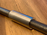 EXTSW 1/2" ID x 3/4” (.740") OD x 2” Thick 304 Stainless Shaft Spacer