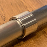 EXTSW  1/2" ID x .645" OD x 1/2" long 316 Stainless Spacer