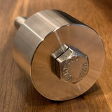 EXTSW 3/8” ID x ( 1 1/2” / 1.490") OD x 1" long 304 Stainless Steel Spacer