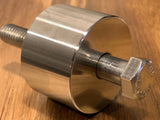 EXTSW 3/8” ID x ( 1 1/2” / 1.490") OD x 1" long 304 Stainless Steel Spacer