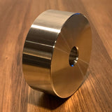 EXTSW  7/16” ID x ( 2" / 1.990") OD x 3/4” Thick 304 Stainless Spacer