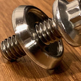 EXTSW BEVELED 1/4” ID x 3/4” (.740") OD x .140/.108” Thick 316 SS, Fits #611 ARP Bolts