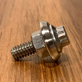EXTSW BEVELED 1/4” ID x 3/4” (.740") OD x .140/.108” Thick 316 SS, Fits #611 ARP Bolts