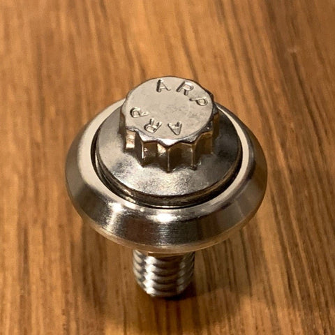 EXTSW BEVELED 1/4” ID x 7/8” (.865") OD x .140/.108” Thick 316 SS, Fits #611 ARP Bolts