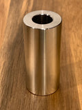 EXTSW 1/2" ID x 1" (.990") OD x 2.150” Thick 316 Stainless Shaft Spacer
