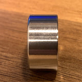 EXTSW 1/2” ID x (3/4”/.740" OD) x 3/8" thick 304 Stainless Spacer