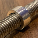 EXTSW 1/2” ID x (3/4”/.740" OD) x 3/8" thick 304 Stainless Spacer