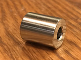 EXTSW 1/4” ID x (5/8”/.615") OD x 3/4” Thick 304 Stainless Spacer