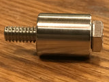 EXTSW 1/4” ID x (5/8”/.615") OD x 3/4” Thick 304 Stainless Spacer