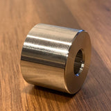 EXTSW 3/8” ID x (1" / .990")  OD x 3/4” Thick 316 Stainless Space