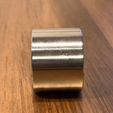 EXTSW 3/8” ID x (1" / .990")  OD x 3/4” Thick 316 Stainless Space