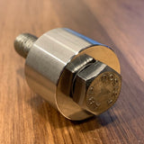 EXTSW 3/8” ID x (1" / .990")  OD x 3/4” Thick 316 Stainless Space