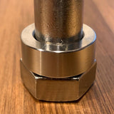 EXTSW  5/8” ID x (1" .990") OD x 7/16” Thick 316 Stainless Spacer