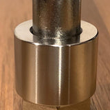 EXTSW 9/16" ID x (1" .990") OD x 5/8" Thick 316 Stainless Spacer