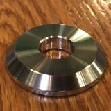 extsw 7/16” ID x 1” OD x 1/4” thick beveled 304 Stainless Washer