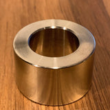 EXTSW 3/4" / .755” ID x( 1 1/4” /1.240") OD x 5/8” Thick 316 Stainless Shaft Spacer