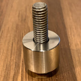 EXTSW 3/8” ID x (1" / .990")  OD x 3/4” Thick 316 Stainless Space